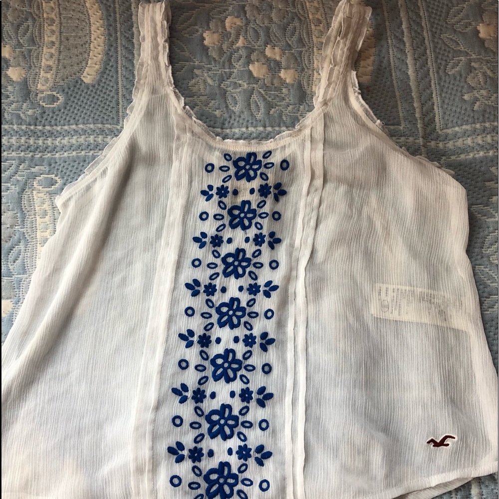 Hollister see-through top. Good for summer